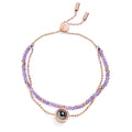 Pulseira Personalizada com Foto 2 em 1 - Amuleto de Crystal™