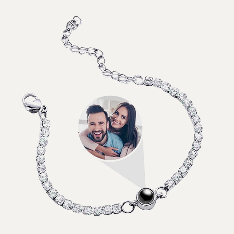 Pulseira com Foto 'Pedras do Amor'