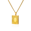 Relicário Livro do Amor com Foto Personalizada