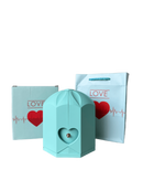 Caixa com Rosa Eterna & Colar Gota Personalizado - Para Minha Mãe