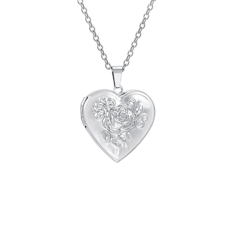 Relicário Rosas do Amor com Foto Personalizada