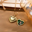 Relicário Olho Grego com Foto Personalizada