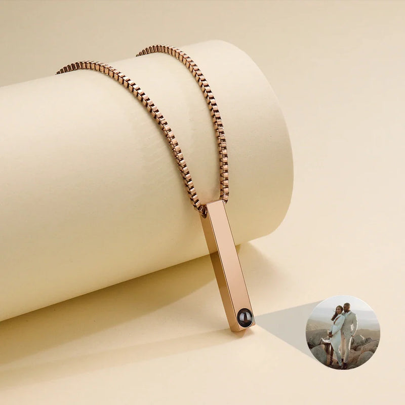 Colar Memórias Masculino | Personalizado com foto