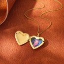 Relicário Coração com Foto Personalizada