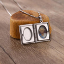 Relicário Livro do Amor com Foto Personalizada