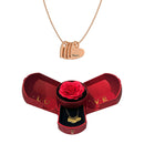 Colar de Corações Amor Eterno