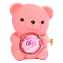 Urso Rotativo & Rosa Eterna (Somente Urso)