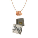 Colar de Corações Amor Eterno